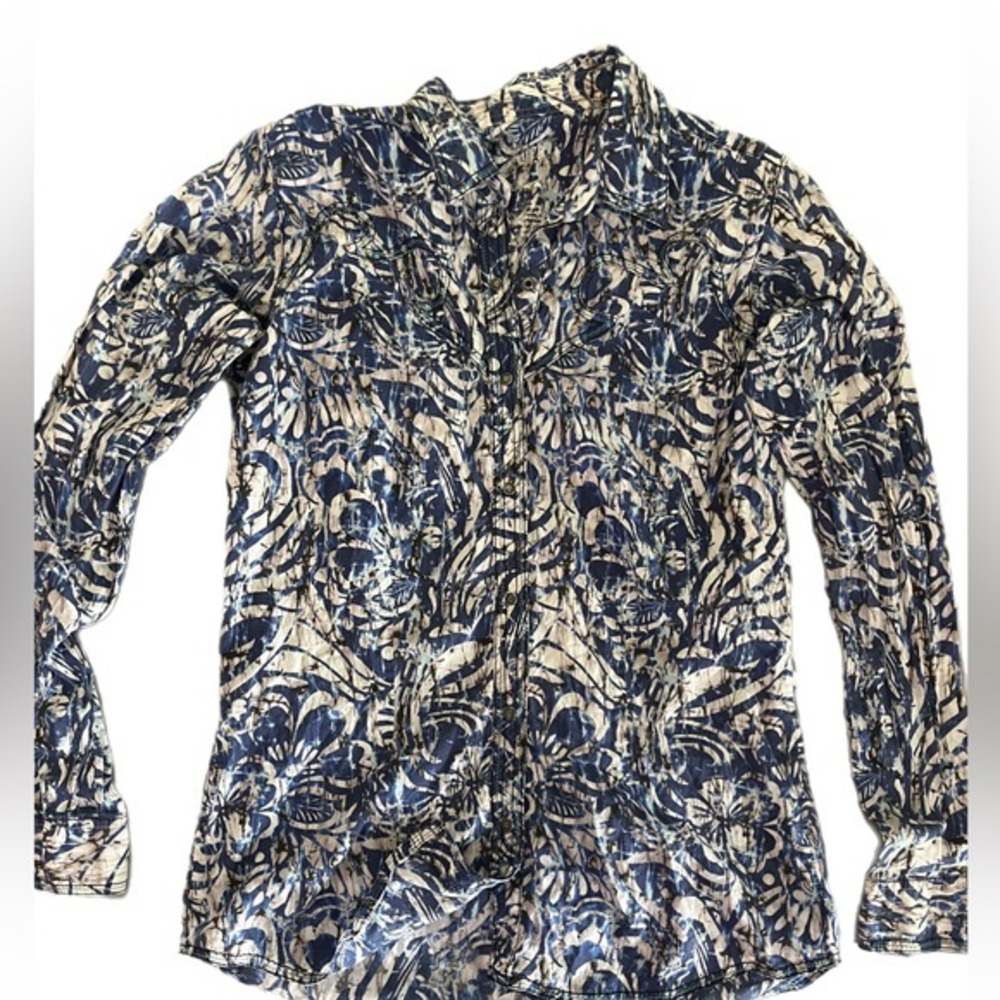 Rock 47 By Wrangler‎ Button Down Shirt Size Medium.